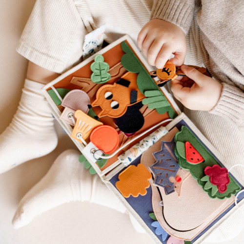 forest quiet book