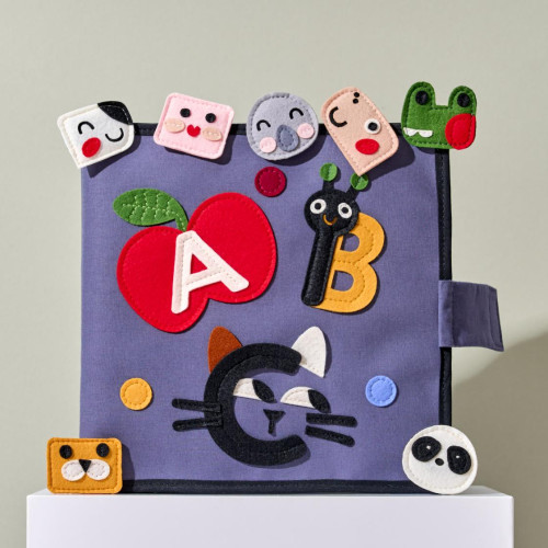 Felt alphabet animals 