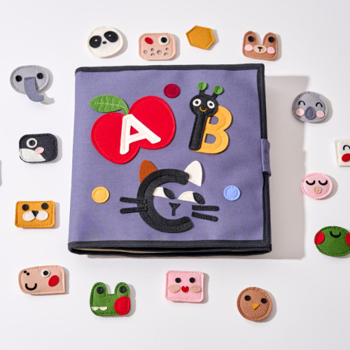 Felt alphabet animals4