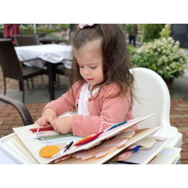 Cherch Quiet Book for First Fine Motor Skills Development | Kinderkrama