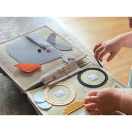 Montessori Activity Quiet Book Toddler Toy: Interactive | Kinderkrama